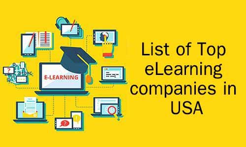 List of Top eLearning companies in USA