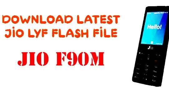 Jio f90m flash file download